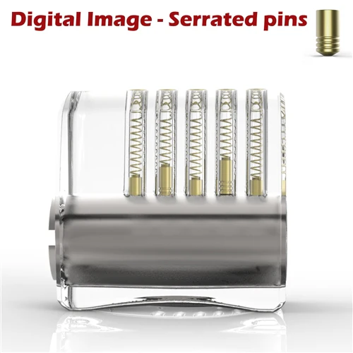 Clear Acrylic Lock - Image 4